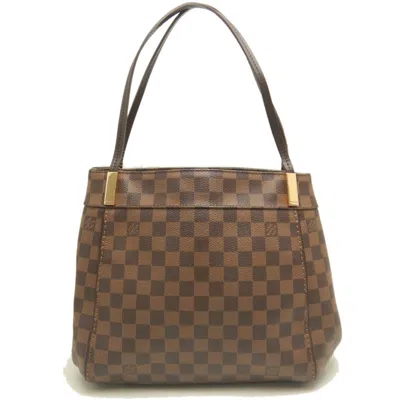 Pre-owned Louis Vuitton Damier Canvas Ebene Pvc Tote Bag () In Multi
