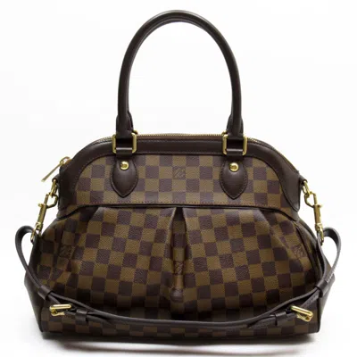 Pre-owned Louis Vuitton Damier Canvas Handbag Shoulder Bag () In Brown