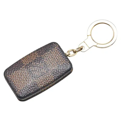 Pre-owned Louis Vuitton Damier Canvas Keyring () In Multi
