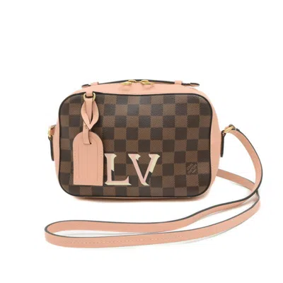 Pre-owned Louis Vuitton Damier Canvas Pink Damier Canvas Leather Handbag Shoulder Bag ()