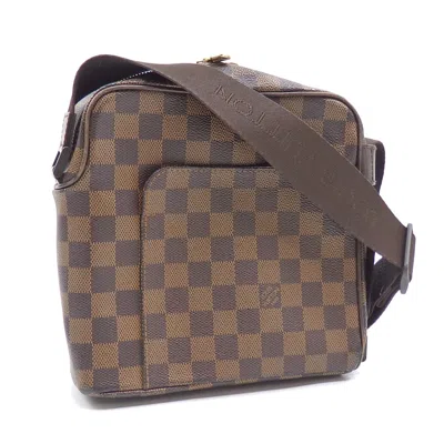 Pre-owned Louis Vuitton Damier Canvas Shoulder Bag () In Brown