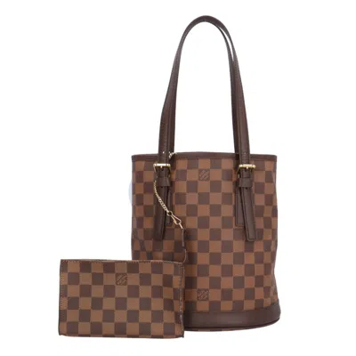 Pre-owned Louis Vuitton Damier Canvas Shoulder Bag () In Brown