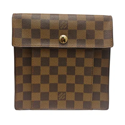 Pre-owned Louis Vuitton Damier Canvas Shoulder Bag () In Brown