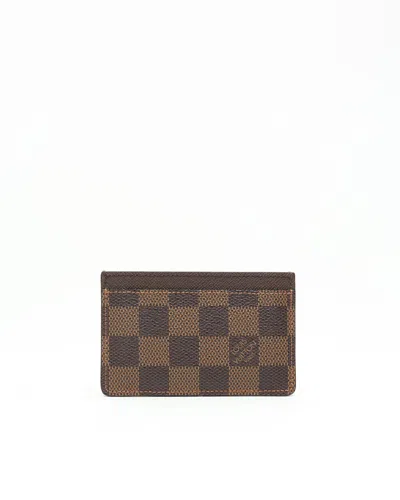 Pre-owned Louis Vuitton Damier Card Holder