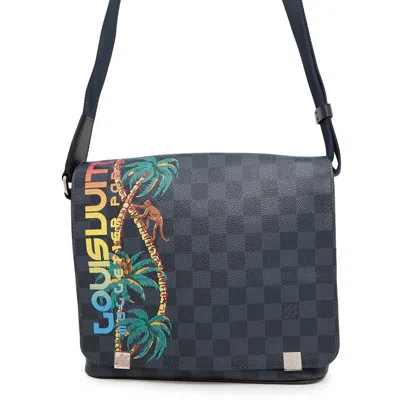 Pre-owned Louis Vuitton Damier Cobalt Damier Cobalt Noir Messenger Bag Shoulder Bag ()