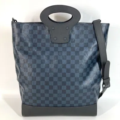 Pre-owned Louis Vuitton Damier Cobalt Navy Handbag Shoulder Bag ()