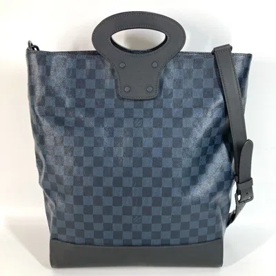 Pre-owned Louis Vuitton Damier Cobalt Navy Handbag Shoulder Bag () In Blue