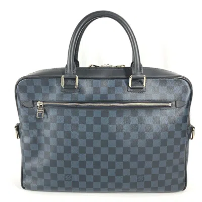 Pre-owned Louis Vuitton Damier Cobalt Navy Handbag Tote Bag ()