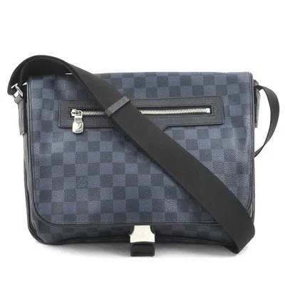Pre-owned Louis Vuitton Damier Cobalt Navy Messenger Bag Shoulder Bag ()