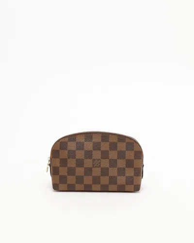 Pre-owned Louis Vuitton Damier Cosmetic Pochette Pm