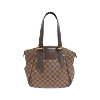 Pre-owned Louis Vuitton Damier Damier Canvas Ebene Canvas Shoulder Bag ()