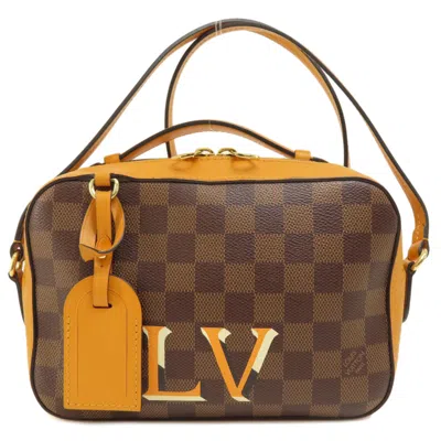 Pre-owned Louis Vuitton Damier Damier Canvas Ebene Damier Canvas Shoulder Bag () In Damier Canvas, Ebene
