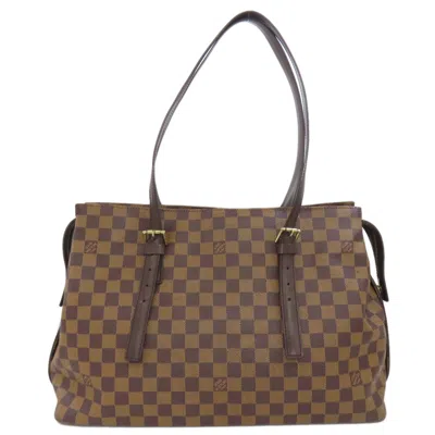 Pre-owned Louis Vuitton Damier Damier Canvas Ebene Damier Canvas Tote Bag ()