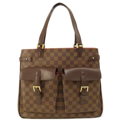 Pre-owned Louis Vuitton Damier Damier Canvas Ebene Damier Canvas Tote Bag ()