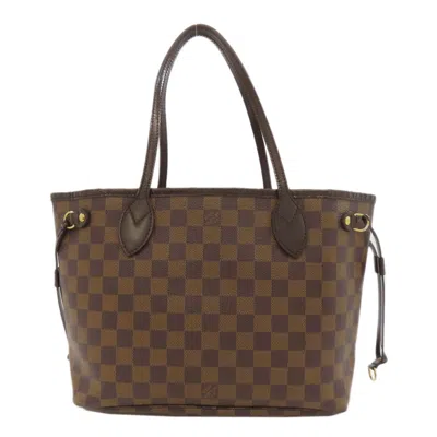 Pre-owned Louis Vuitton Damier Damier Canvas Ebene Damier Canvas Tote Bag ()