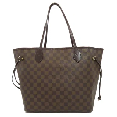 Pre-owned Louis Vuitton Damier Damier Canvas Ebene Damier Canvas Tote Bag ()