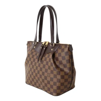 Pre-owned Louis Vuitton Damier Damier Canvas Ebene Handbag Shoulder Bag () In Damier Canvas, Ebene
