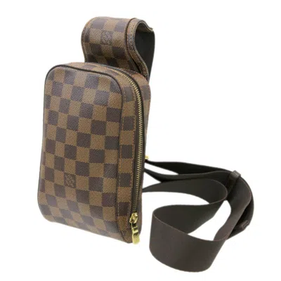 Pre-owned Louis Vuitton Damier Damier Canvas Ebene Shoulder Bag Sling Bag () In Damier Canvas, Ebene