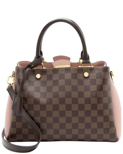 Pre-owned Louis Vuitton Damier Ebene Brittany Satchel (authentic Pre-loved)