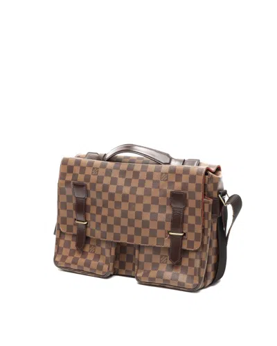 Louis Vuitton Damier Ebene Broadway Bag In Brown