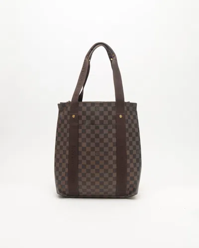 Pre-owned Louis Vuitton Damier Ebene Cabas Beaubourg Tote Bag