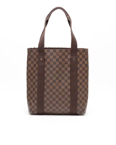 Pre-owned Louis Vuitton Damier Ebene Cabas Beaubourg Tote Bag