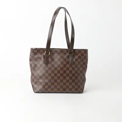 Pre-owned Louis Vuitton Damier Ebene Cabas Piano Tote