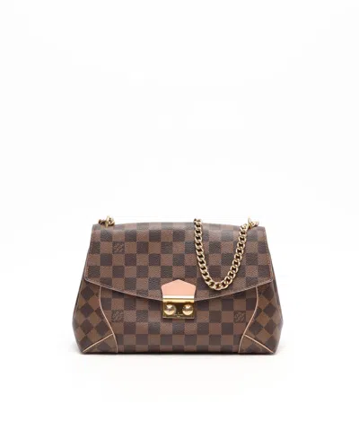 Pre-owned Louis Vuitton Damier Ebene Caissa Clutch Bag