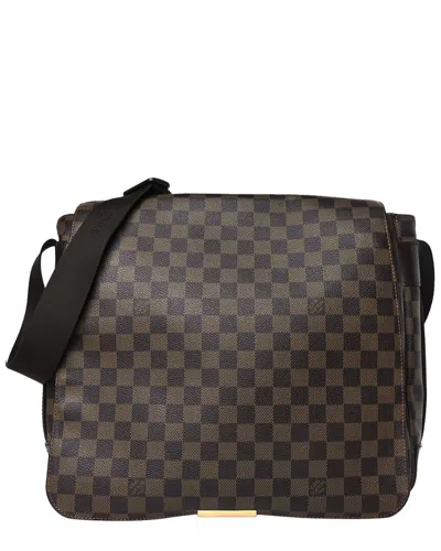 Pre-owned Louis Vuitton Damier Ebene Canvas Bastille (authentic )