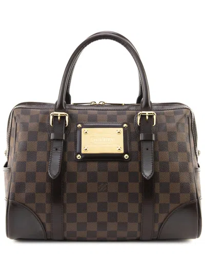 Pre-owned Louis Vuitton Damier Ebene Canvas Berkeley (authentic )
