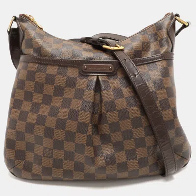 Pre-owned Louis Vuitton Damier Ebene Canvas Bloomsbury Pm Bag In Brown