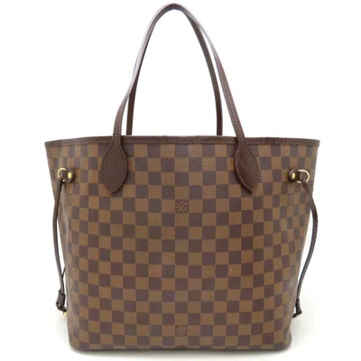 Pre-owned Louis Vuitton Damier Ebene Canvas Tote Bag () In Brown