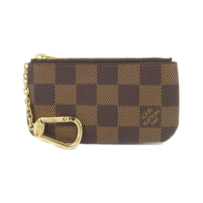 Pre-owned Louis Vuitton Damier Ebene Coated Canvas Coin Purse/coin Case ()