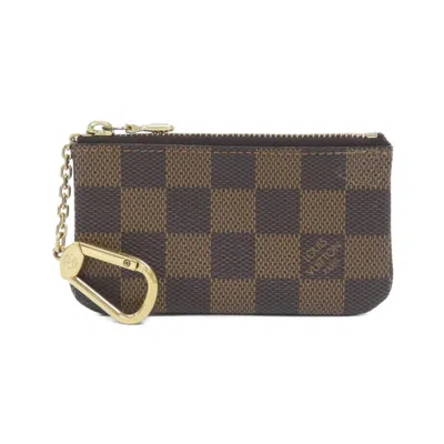 Pre-owned Louis Vuitton Damier Ebene Coated Canvas Coin Purse/coin Case () In Brown
