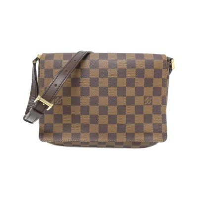 Pre-owned Louis Vuitton Damier Ebene Coated Canvas Shoulder Bag ()