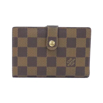 Pre-owned Louis Vuitton Damier Ebene Coated Canvas Wallet (bi-fold) ()