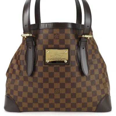 Pre-owned Louis Vuitton Damier Ebene Damier Canvas Tote Bag ()