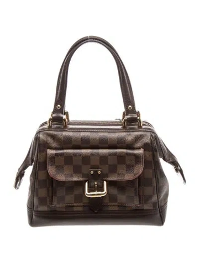 Pre-owned Louis Vuitton Damier Ebene Damier Ebene Knightsbridge In Brown