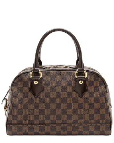 Pre-owned Louis Vuitton Damier Ebene Duomo Satchel (authentic Pre-loved)