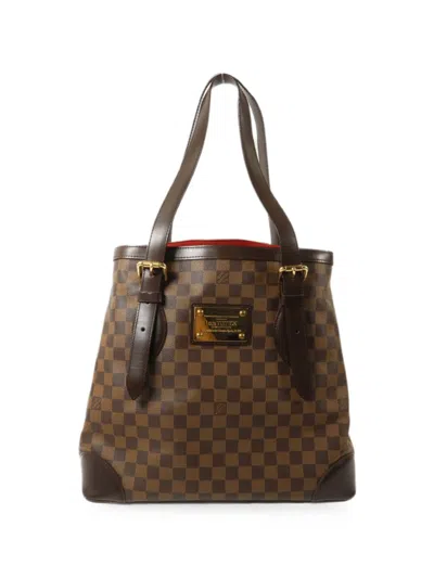 Louis Vuitton Damier Ebène Hampstead Mm Shoulder Bag In Brown