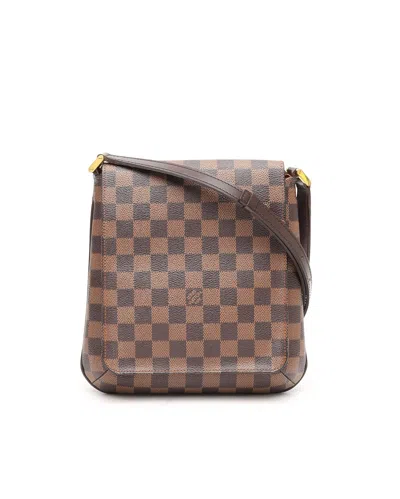 Pre-owned Louis Vuitton Damier Ebene Musette Salsa Bag