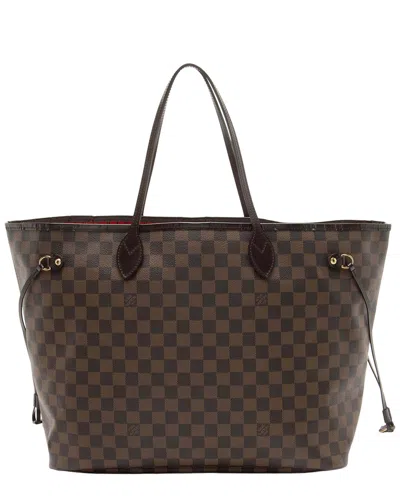 Louis Vuitton Damier Ebene Neverfull Gm (authentic Pre-loved)