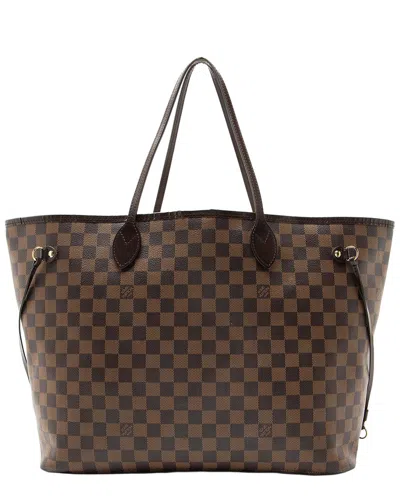 Louis Vuitton Damier Ebene Neverfull Gm (authentic Pre-loved)