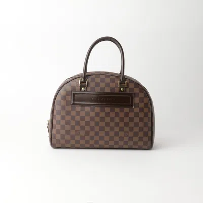 Pre-owned Louis Vuitton Damier Ebene Nolita Bag