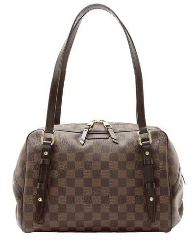 Pre-owned Louis Vuitton Damier Ebene Rivington Gm Satchel (authentic Pre-loved)