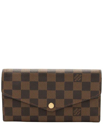 Louis Vuitton Damier Ebene Sarah Wallet (authentic Pre-loved)