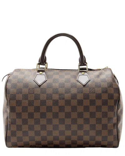 Pre-owned Louis Vuitton Damier Ebene Speedy 30 (authentic Pre-loved)