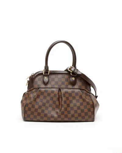 Pre-owned Louis Vuitton Damier Ebene Trevi Pm Bag