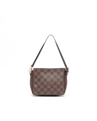 Pre-owned Louis Vuitton Damier Ebene Truth Makeup Bag
