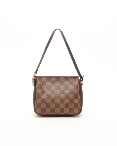 Pre-owned Louis Vuitton Damier Ebene Truth Makeup Bag